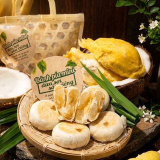 BÁNH PÍA MINI NHÂN SẦU RIÊNG DỪA SỢI – NHỎ XINH, ĐẬM ĐÀ HƯƠNG XƯA 500G - WINNIE HOUSE