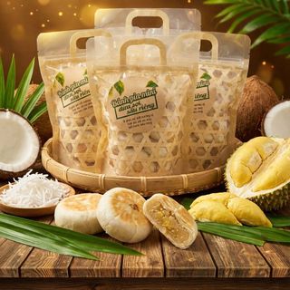 BÁNH PÍA MINI NHÂN SẦU RIÊNG DỪA SỢI – NHỎ XINH, ĐẬM ĐÀ HƯƠNG XƯA 500G - WINNIE HOUSE