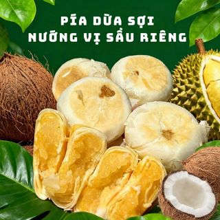 BÁNH PÍA MINI NHÂN SẦU RIÊNG DỪA SỢI – NHỎ XINH, ĐẬM ĐÀ HƯƠNG XƯA 500G - WINNIE HOUSE