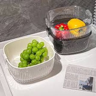 Nhựa_DM 1536 Rổ nhựa 2 lớp (THÙNG 32C)