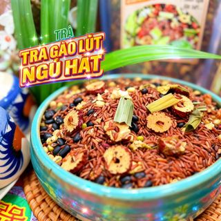 TRÀ GẠO LỨT NGŨ HẠT GIẢM MỠ BỤNG HIỆU QUẢ 1KG - WINNIE HOUSE