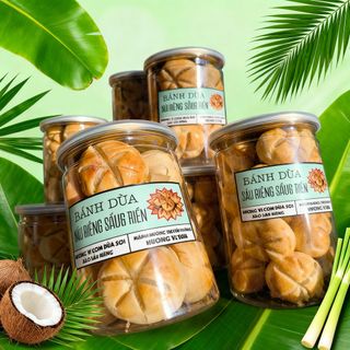 BÁNH BÔNG DỪA SẦU RIÊNG: HƯƠNG VỊ MIỀN TÂY SÔNG NƯỚC 300G - WINNIE HOUSE