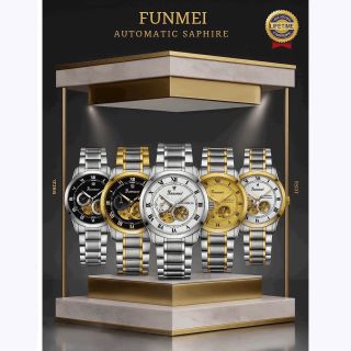 ĐỒNG HỒ NAM CHÍNH HÃNG FUNMEI CƠ FC230 MTRÒN FULLBOX TEM HÃNG