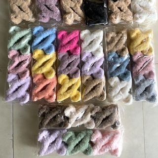 GẤP TÓC VẢI LÔNG MỀM