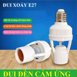 ĐUI ĐÈN CẢM BIẾN CHUYỂN ĐỘNG ĐUI E27