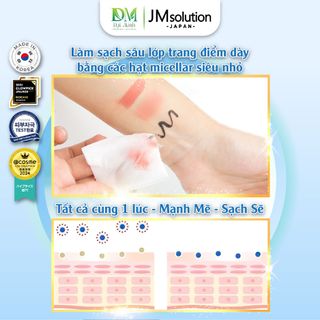 Nước Tẩy Trang Dịu Nhẹ JMSOLUTION Japan H9 Hyaluronic Ampoule Cleansing Water Aqua 500ML