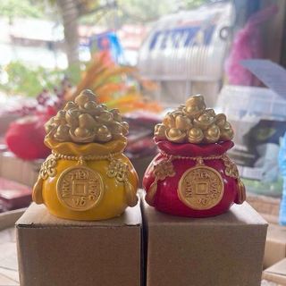 Hũ tài lộc muối gạo nước