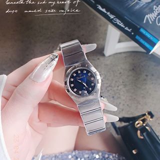 ĐỒNG HỒ NAM NỮ CHÍNH HÃNG FUNMEI FIV DÂY THÉP BẠC FULLBOX TEM