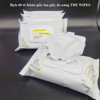 KHĂN GIẤY LAU GIÀY ĐA NĂNG SIÊU SẠCH THE WIPES