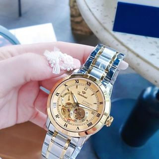 ĐỒNG HỒ NAM CHÍNH HÃNG FUNMEI CƠ FC230 MTRÒN FULLBOX TEM HÃNG