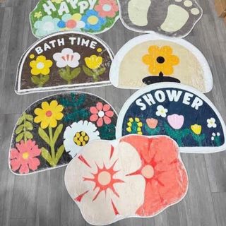 Thảm lau chân nhiều họa tiết (THÙNG 50C)