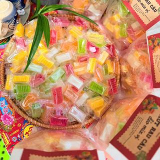 MỨT RAU CÂU DẺO MIX VỊ 500, DẺO MỊN, ĐẬM VỊ TỰ NHIÊN - WINNIE HOUSE