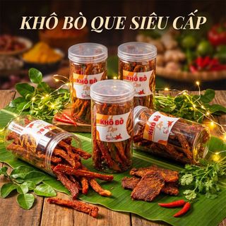KHÔ BÒ QUE SIÊU CẤP – THỊT BÒ THẬT – NGON ĐẬM VỊ - WINNIE HOUSE