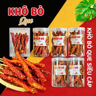 KHÔ BÒ QUE SIÊU CẤP – THỊT BÒ THẬT – NGON ĐẬM VỊ - WINNIE HOUSE