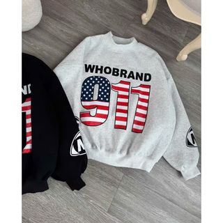 Áo SWETER In Nhiệt Cờ Số 911 - Unisex