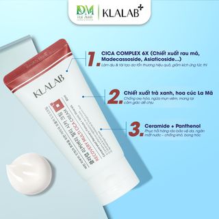 RECOVERY MULTI CICA CREAM 80ML | Kem dưỡng cấp ẩm, làm dịu, phục hồi da, giảm nếp nhăn KLALAB