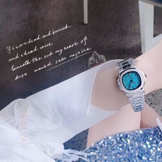 ĐỒNG HỒ CHÍNH HÃNG FUNMEI COUPLE F8020 DÂY THÉP BẠC MAT VUÔNG FULLBOX TEM
