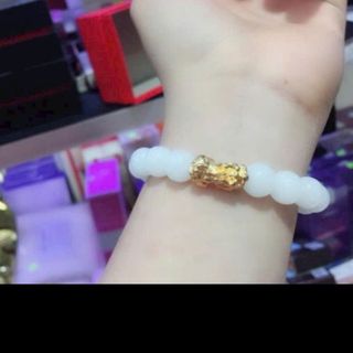 Chuỗi vòng mix tỳ hưu đeo tay vòng tay phong thủy