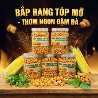 BẮP RANG TÓP MỠ SIÊU HOT, THỬ LÀ MÊ 500G - WINNIE HOUSE
