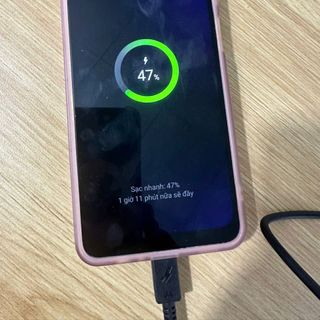 Cáp W07 có báo sạc nhanh C-C 8A, dài 1m