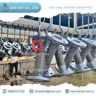 Khớp nối mềm chống rung/ Khớp nối chống rung cho ống gió bằng vải/ Khớp giảm rung inox/ Khớp nối giảm chấn máy phát điện