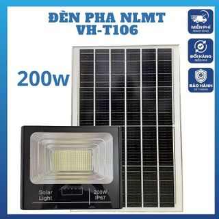 Đèn pha năng lượng mặt trời 200w