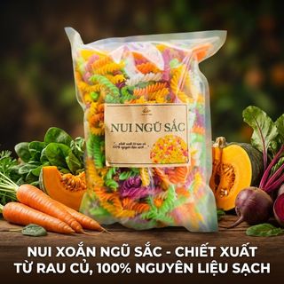 NUI XOẮN RAU CỦ 1KG – MÓN NGON DINH DƯỠNG CHO CẢ NHÀ - WINNIE HOUSE