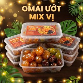 Ô MAI ƯỚT MIX 10 VỊ TRUYỀN THỐNG NGON MÊ LY HỘP 500G - WINNIE HOUSE