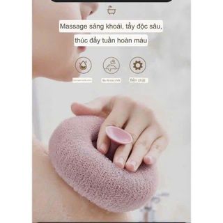 BÔNG TẮM MASSAGE CHÀ LƯNG