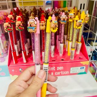 BÚT BI MỰC XANH HẠT KIM CƯƠNG CHARM CABY 0661 - LADY'S PASSION