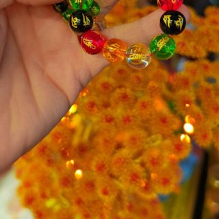 Vòng tay lục tự đá khắc chú ommani