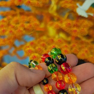 Vòng tay lục tự đá khắc chú ommani