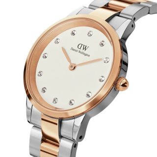 ĐỒNG HỒ NỮ CAO CẤP D WELLINGTON ICONIC LUMINE DAY THÉP DEMI FULLBOX TEM