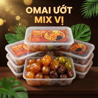 Ô MAI ƯỚT MIX 10 VỊ TRUYỀN THỐNG NGON MÊ LY HỘP 500G - WINNIE HOUSE