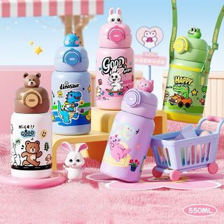 BÌNH GIỮ NHIỆT 550ML CÓ TÚI ĐEO 0812 - LADY'S PASSION