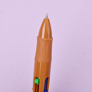 BÚT BI 6 MÀU MỰC XANH CHARM GẤU TRÚC 0660 - LADY'S PASSION