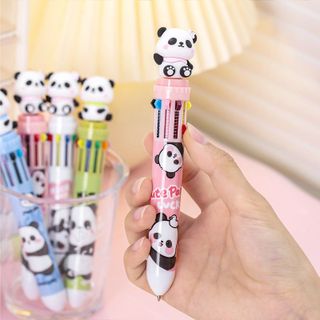 BÚT BI 6 MÀU MỰC XANH CHARM GẤU TRÚC 0660 - LADY'S PASSION