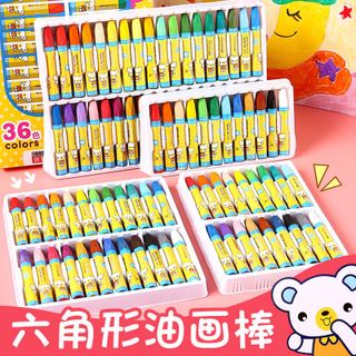 HỘP MÀU SÁP VIÊN TO LỤC GIÁC - LADY'S PASSION