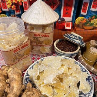 MỨT GỪNG MIẾNG DẺO - NGỌT ẤM NGÀN YÊU THƯƠNG 500G - WINNIE HOUSE