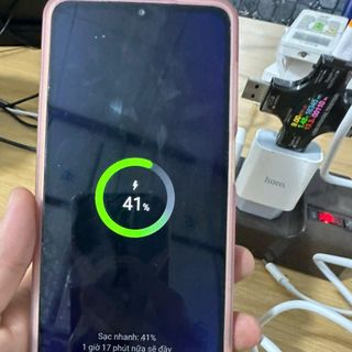 Cáp V18 C to C 120w có báo sạc nhanh, dài 1m, vỏ cam