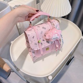 BALÔ DA PU THỜI TRANG NỮ SIZE MINI KÈM MÓC KHÓA GẤU, PHONG CÁCH TRẺ TRUNG W769 - WINNIE HOUSE