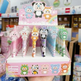 ✏️ Bút Gel Hoạt Hình Baby Three – GP-80068 (0.5mm)