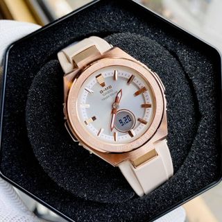 ĐỒNG HỒ NỮ CHÍNH HÃNG KASIO MSG ĐIỆN TỬ  CAO SU