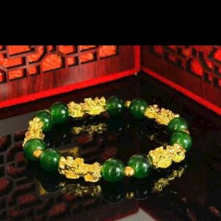 Vòng chuỗi đeo tay nam nữ mix 5 con tỳ hưu