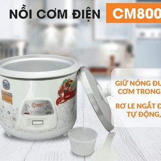NỒI CƠM ĐIỆN NẮP RỜI 1,2L COMET CM8009 (T4)