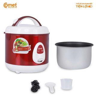 NỒI CƠM ĐIỆN NẮP GÀI 1L COMET CM8025 (T6)