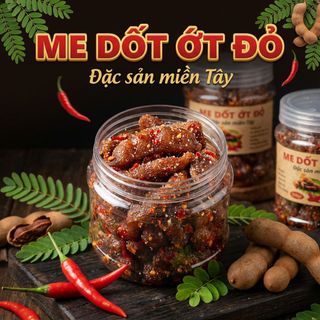 ME DỐT MUỐI ỚT - VUA CHUA CAY, NGON KHÔNG CẦN CHỈNH 500G - WINNIE HOUSE