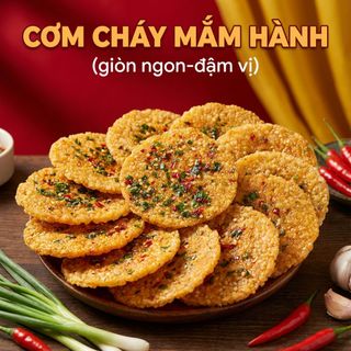 CƠM CHÁY MẮM HÀNH GIÒN NGON ĐẬM VỊ 10 BỊCH - WINNIE HOUSE