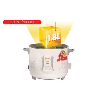NỒI CƠM ĐIỆN NẮP RỜI 1,8L COMET CM8021 (T4)