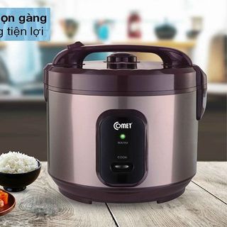 NỒI CƠM ĐIỆN NẮP GÀI 1,8L COMET CM8068 (T4)